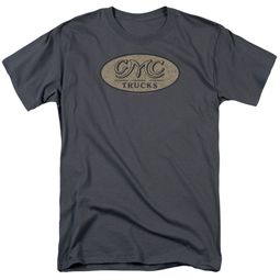 GMC Shirt Vintage Oval Logo Charcoal T-Shirt GMC Shirt Vintage Oval Logo Charcoal T-Shirt