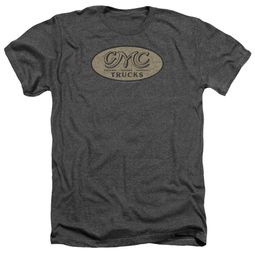 GMC Shirt Vintage Oval Logo Heather Charcoal T-Shirt GMC Shirt Vintage Oval Logo Heather Charcoal T-Shirt
