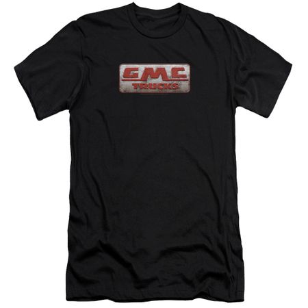GMC Slim Fit Shirt Beat Up 1959 Logo Black T-Shirt