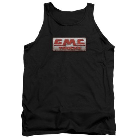 GMC Tank Top Beat Up 1959 Logo Black Tanktop