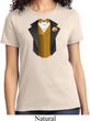 Gold Vest Tuxedo Ladies Shirt