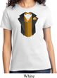 Gold Vest Tuxedo Ladies Shirt