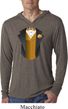 Gold Vest Tuxedo Lightweight Hoodie Shirt