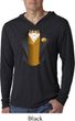 Gold Vest Tuxedo Lightweight Hoodie Shirt