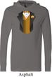 Gold Vest Tuxedo Lightweight Hoodie Tee