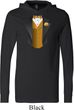 Gold Vest Tuxedo Lightweight Hoodie Tee