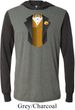 Gold Vest Tuxedo Lightweight Hoodie Tee