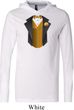 Gold Vest Tuxedo Lightweight Hoodie Tee