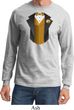 Gold Vest Tuxedo Long Sleeve Shirt