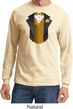 Gold Vest Tuxedo Long Sleeve Shirt