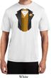 Gold Vest Tuxedo Mens Moisture Wicking Shirt