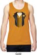 Gold Vest Tuxedo Mens Moisture Wicking Tanktop