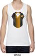Gold Vest Tuxedo Mens Moisture Wicking Tanktop