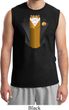 Gold Vest Tuxedo Mens Muscle Shirt