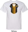 Gold Vest Tuxedo Mens Tall Shirt