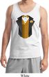 Gold Vest Tuxedo Mens Tank Top