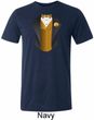 Gold Vest Tuxedo Mens Tri Blend Crewneck Shirt