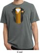 Gold Vest Tuxedo Pigment Dyed Shirt