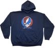 Grateful Dead Hoodie Hooded Sweatshirt Distress Your Face Navy Hoody
