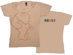 Grateful Dead Juniors T-shirt Big Bear Fitted Tee Shirt