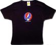 Grateful Dead Juniors T-shirt Steal Your Face Black Fitted Tee Shirt