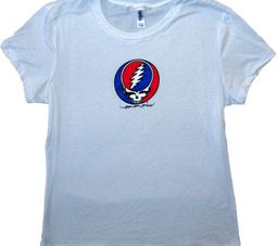 Grateful Dead Juniors T-shirt Steal Your Face Fitted Tee Shirt