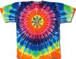 Grateful Dead Shirt Tie Dye Circle Bears Adult Tee T-Shirt