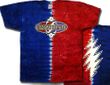 Grateful Dead Shirt Tie Dye Flip Letters Adult Tee T-Shirt