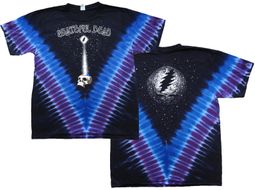 Grateful Dead Shirt Tie Dye StarshineV-Dye Tee T-Shirt