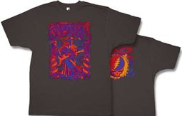 Grateful Dead T-shirt Blues Wall Pigment Dyed Tee Shirt