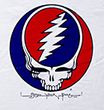 Grateful Dead T-shirt Steal Your Face Adult White Tee Shirt