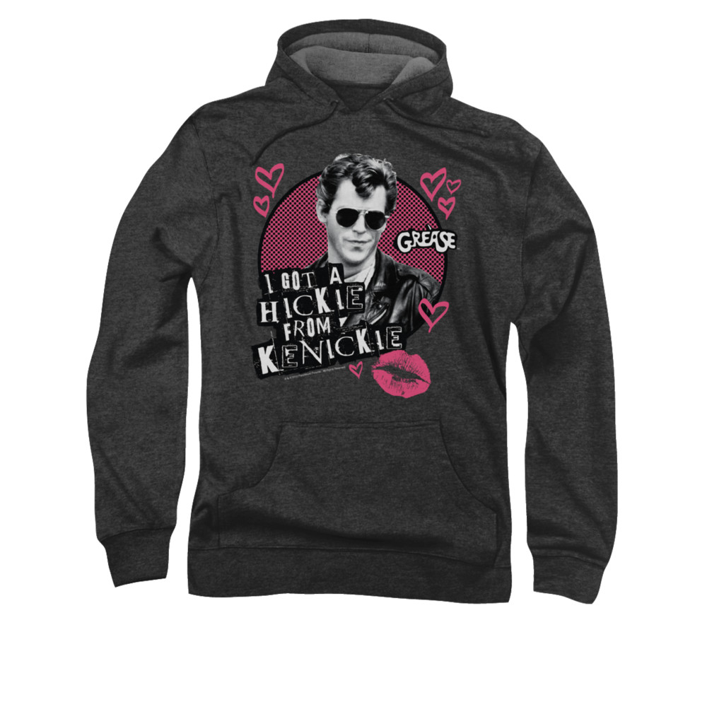 Grease Hoodie Sweatshirt Kenickie Charcoal Adult Hoody Sweat Shirt