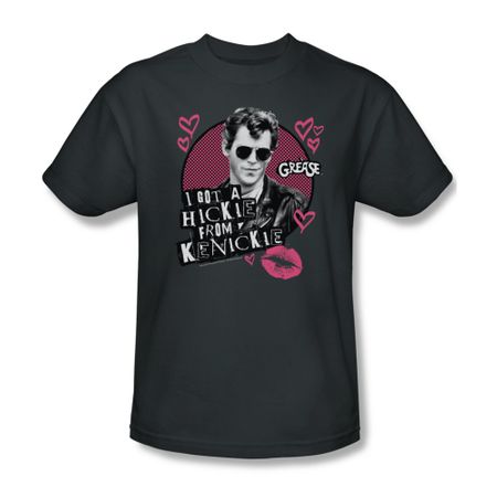 Grease Shirt Kenickie Adult Charcoal Tee T-Shirt