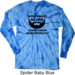 Great Beard Great Responsibility Long Sleeve Tie Dye Shirt