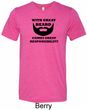 Great Beard Great Responsibility Mens Tri Blend Crewneck Shirt