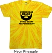 Great Beard Great Responsibility Twist Tie Dye Shirt