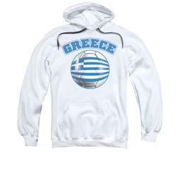 Greece Soccer Futbol Hoodie Sweatshirt White Adult Hoody Sweat Shirt