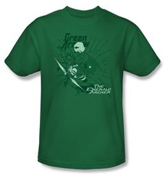 Green Arrow Shirt The Emerald Archer DC Comics Kelly Green Tee Green Arrow Shirt The Emerald Archer DC Comics Kelly Green Tee