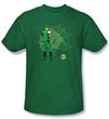 Green Arrow T-shirt - Arrow Target DC Comics Adult Kelly Green Tee