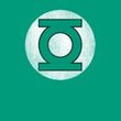 Green Lantern Juniors T-shirt Distressed Logo Girly Tee Kelly Green
