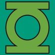 Green Lantern Juniors T-shirt Gl Emblem Girly Kelly Green Tee