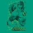 Green Lantern Juniors T-shirt Pencil Energy Girly Kelly Green Tee