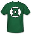 Green Lantern Logo Kids T-shirt - Youth Kelly Green Tee