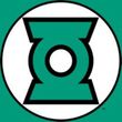 Green Lantern Logo Kids T-shirt - Youth Kelly Green Tee