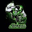 Green Lantern Shirt Green and Gray Justice League Black Tee