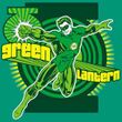 Green Lantern Superhero T-shirt - DC Comics Adult Kelly Green Tee