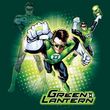 Green Lantern Superhero T-shirt - Lantern Burst Hunter Green Adult Tee