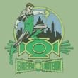 Green Lantern T-shirt Ring Power DC Comics Wasabi Adult Tee