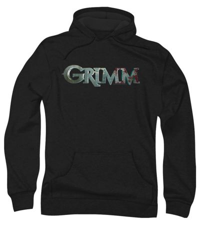 Grimm Hoodie Sweatshirt Bloody Logo Black Adult Hoody Sweat Shirt