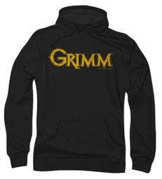 Grimm Hoodie Sweatshirt Gold Logo Black Adult Hoody Sweat Shirt Grimm Hoodie Sweatshirt Gold Logo Black Adult Hoody Sweat Shirt